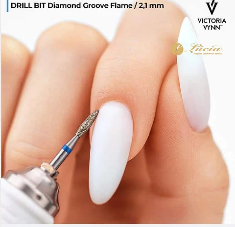 Victoria Vynn Ponteira Diamond Groove Flame 2.1mm