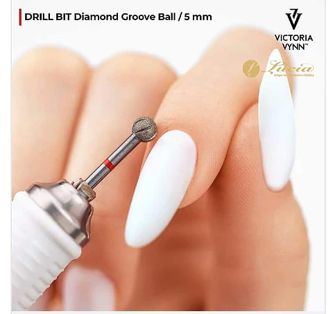 Victoria Vynn Ponteira Diamond Groove Ball 5mm