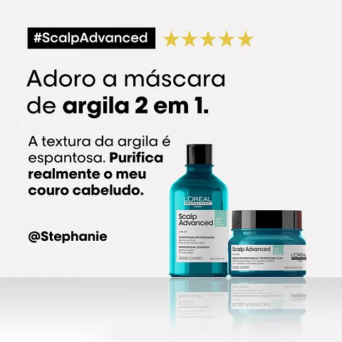 Scalp Advanced - Máscara Anti-Oiliness 2 em 1