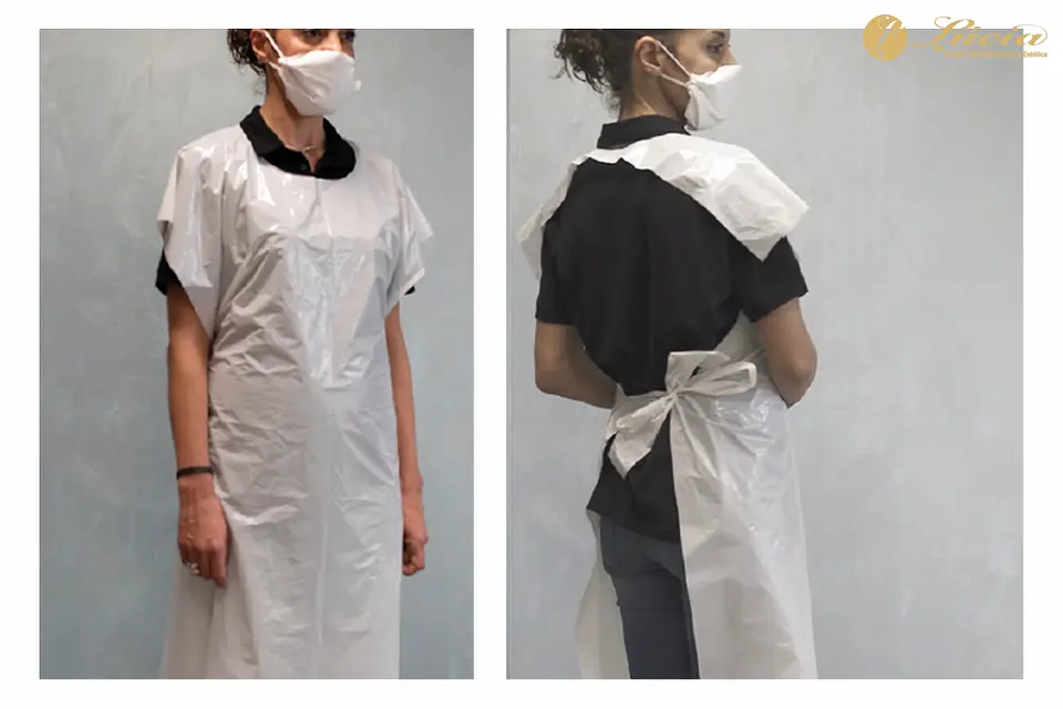 Avental descartável 63x120cm (100u) 1