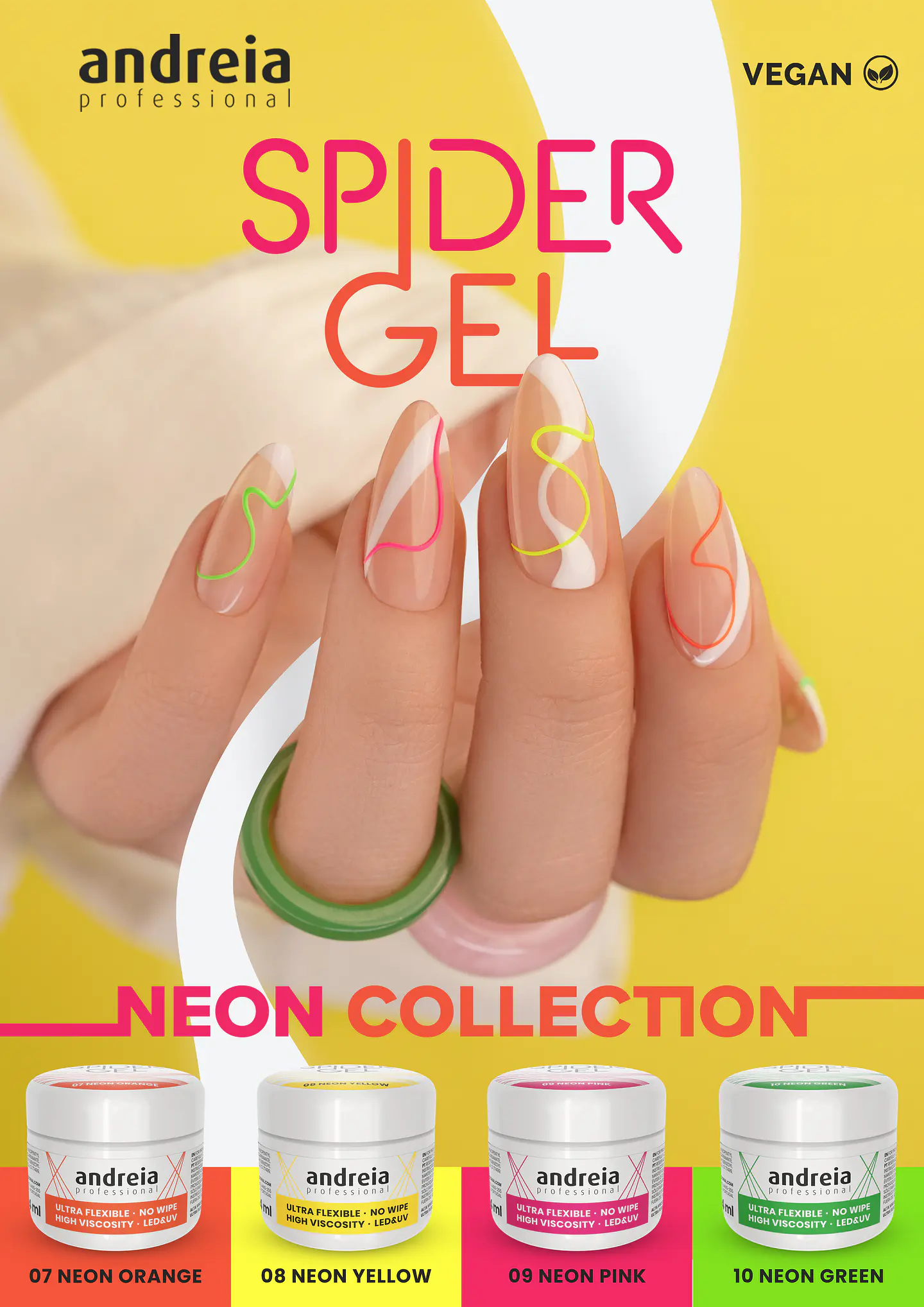Spider Gel 4ml Andreia Professional 3