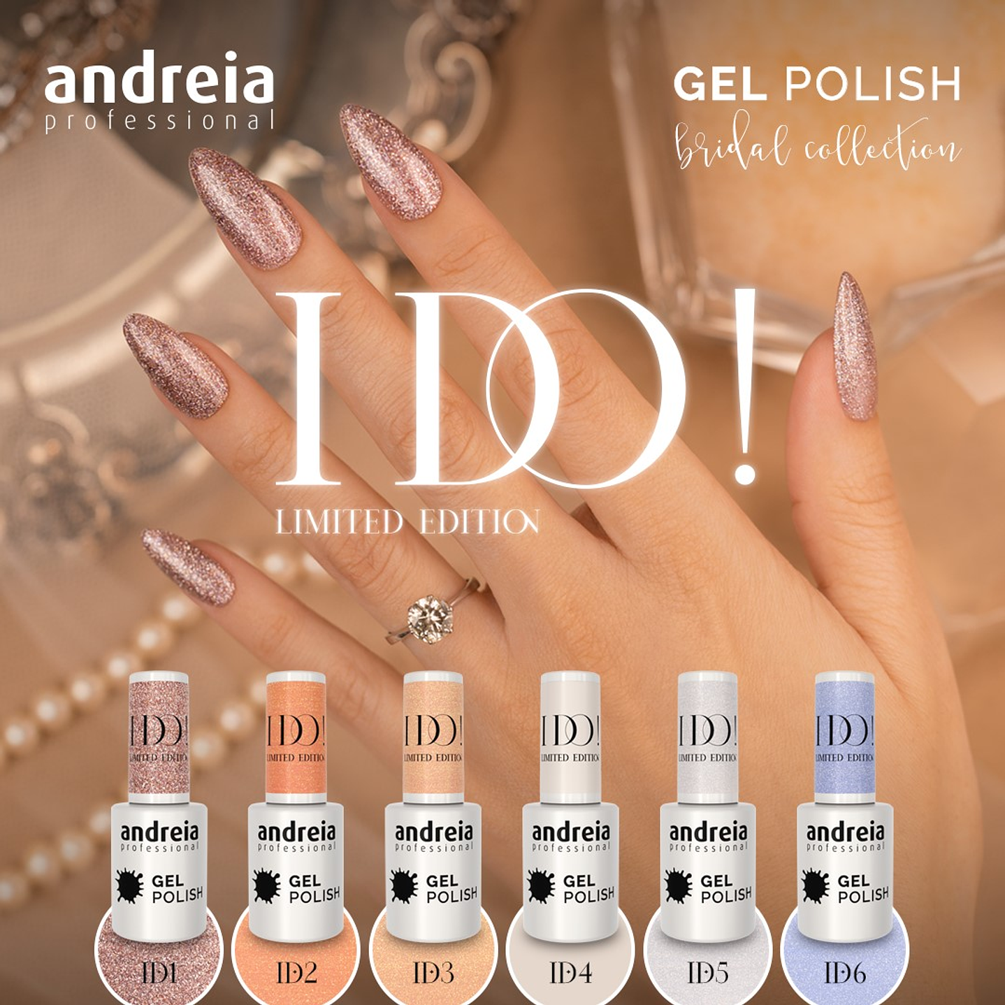 Coleção verniz gel I do! - 6 cores 1