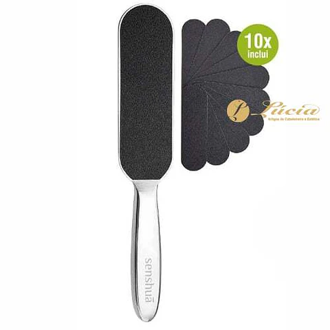 Lixa para pés + 10 recargas Senshua