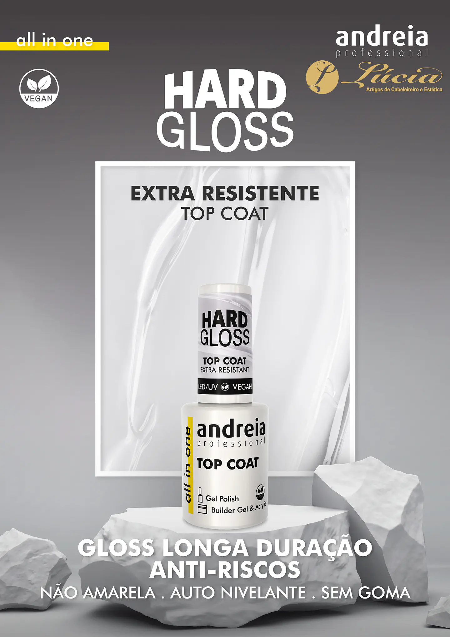 Andreia Top Coat Hard Gloss  1