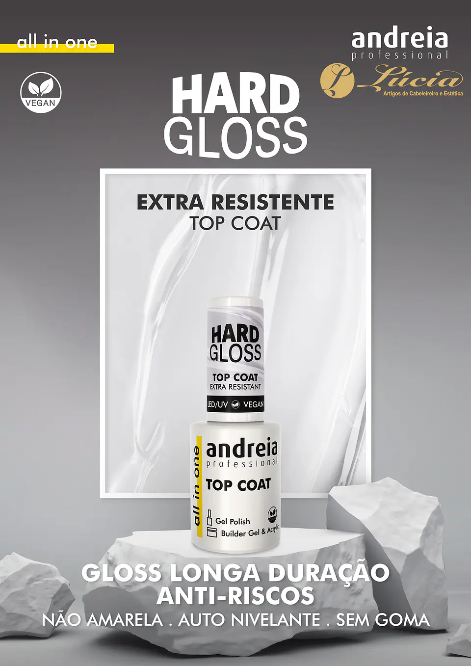 Andreia Top Coat Hard Gloss  1