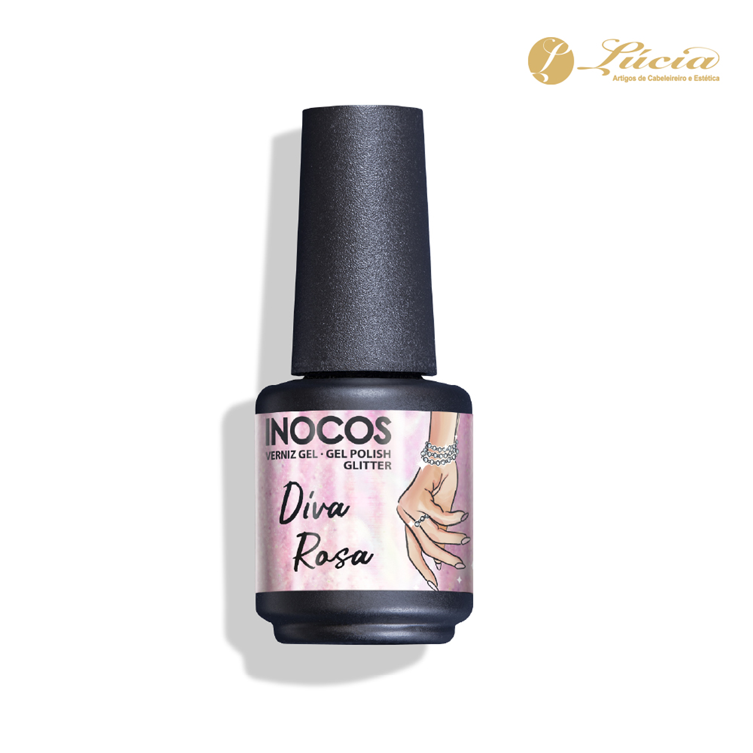 Verniz Gel - Diva Rosa 1