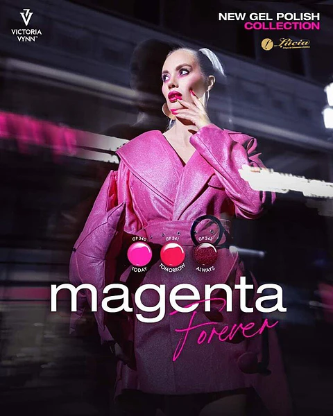 Victoria Vynn Coleção Magenta Forever - 3 verniz gel