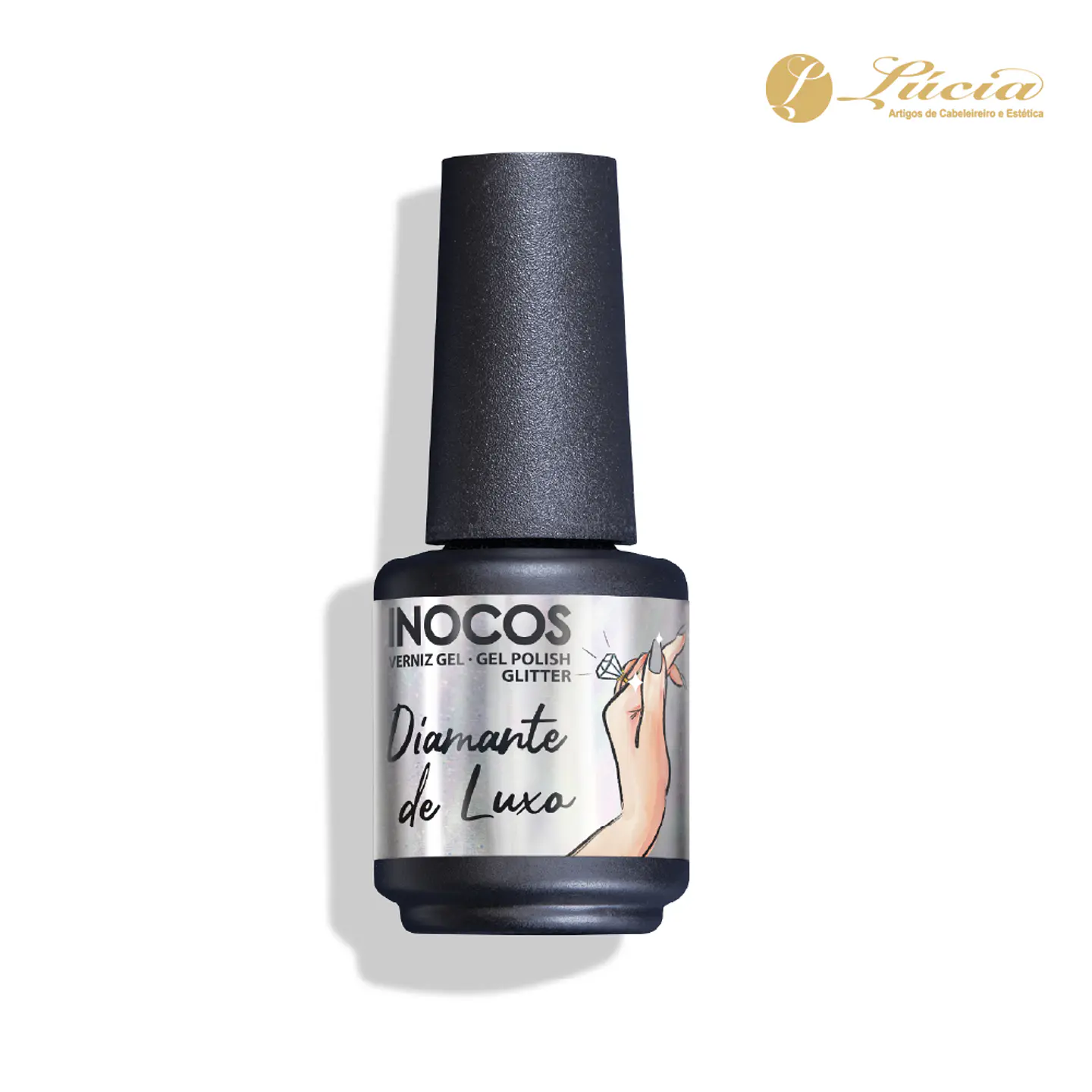 Inocos Coleção Diamonds - 3 cores verniz gel 3