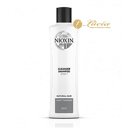 Nioxin - Shampoo 1 Cabelos Naturais 300ml