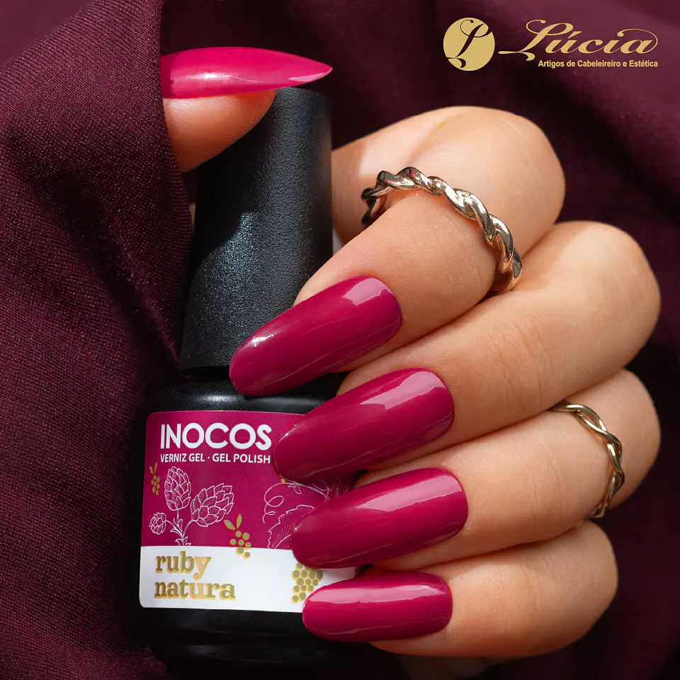 Coleção 6 cores verniz gel Inocos - Wine Edition 5