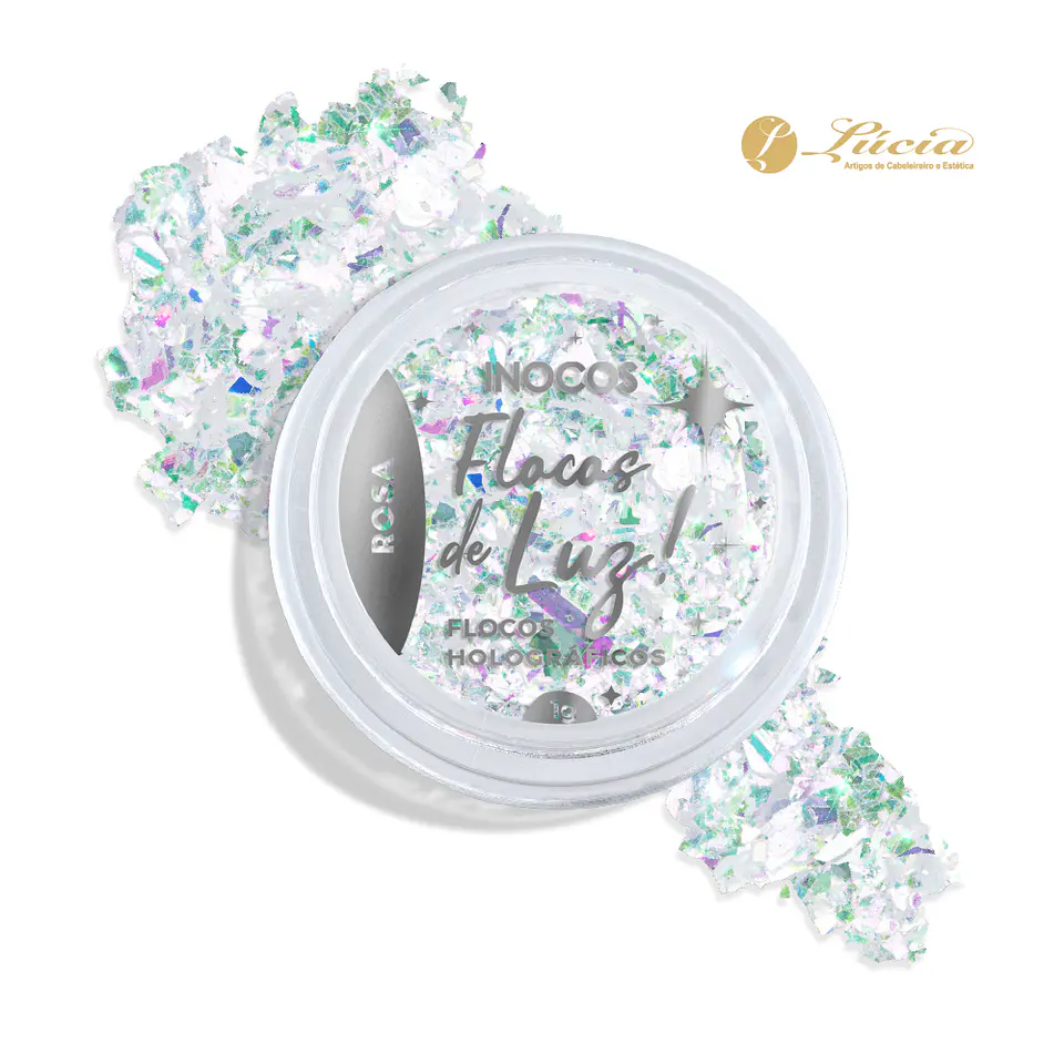 Inocos Flocos de Luz Rosa 1