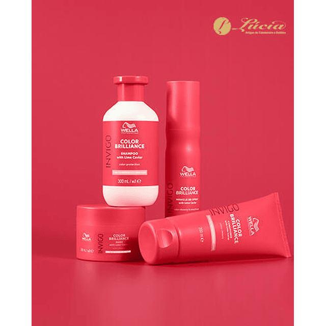 Shampoo Color Brilliance 300ml - Cabelo Fino/Normal