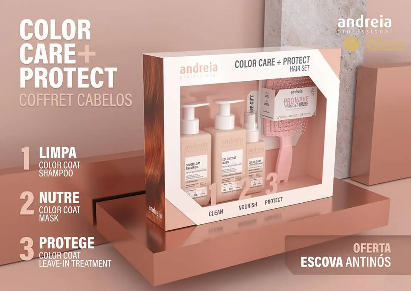 Andreia - Kit Color Care + Protect  1