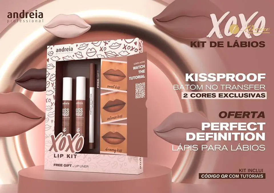 Andreia - Kit makeup XOXO 1