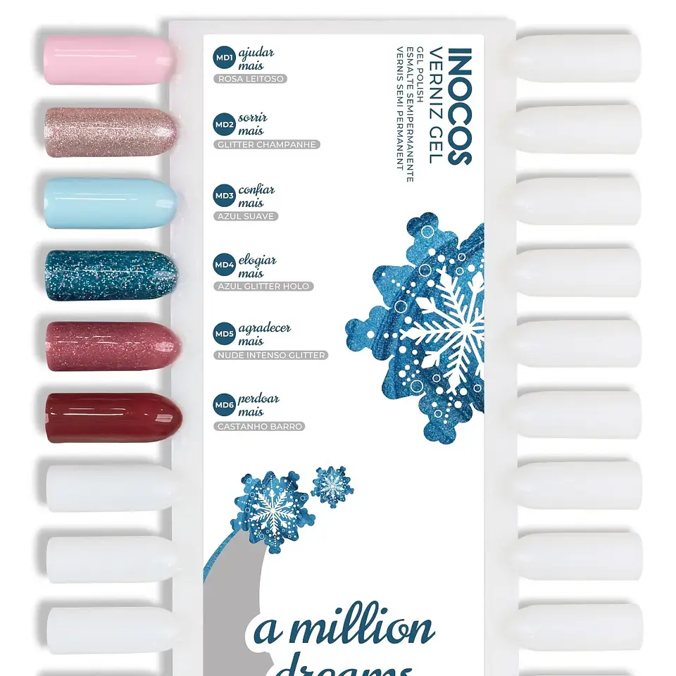 Coleção Inocos - 6 Cores - A Million Dreams 2