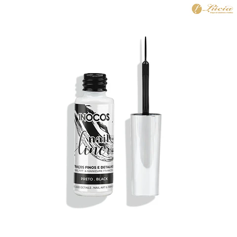Nail Liner Inocos - Preto