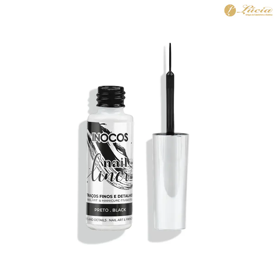Nail Liner Inocos - Preto 1