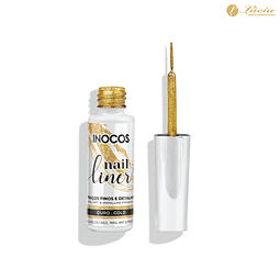 Nail Liner Inocos - Ouro