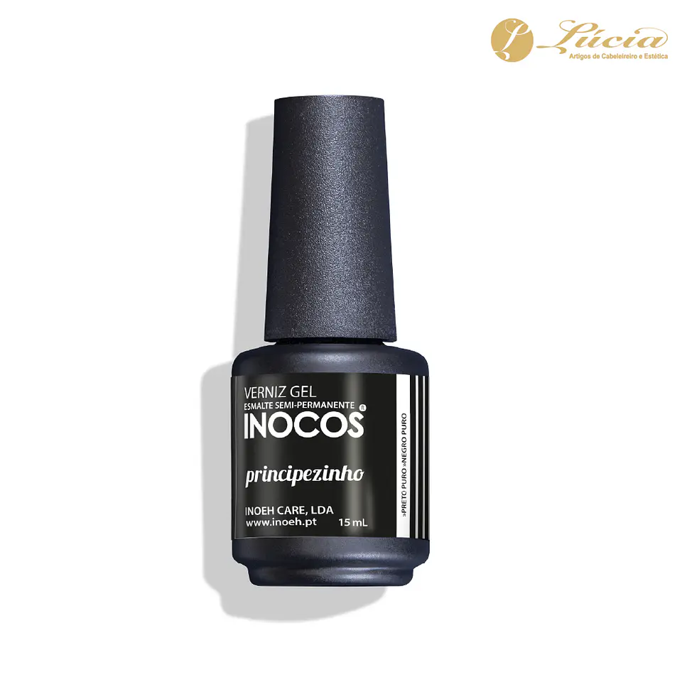 Inocos Verniz Gel - Principezinho (preto puro) 1