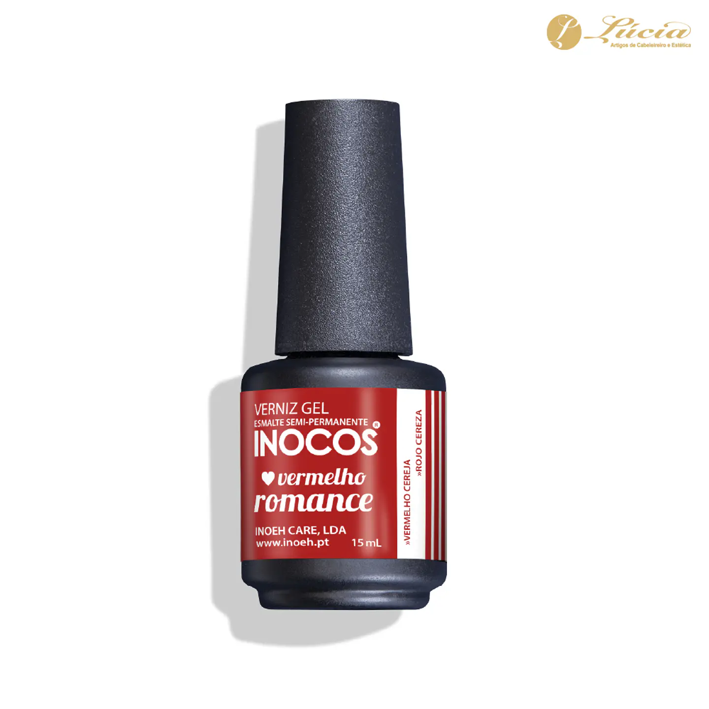Inocos Verniz Gel - Vermelho Romance 1