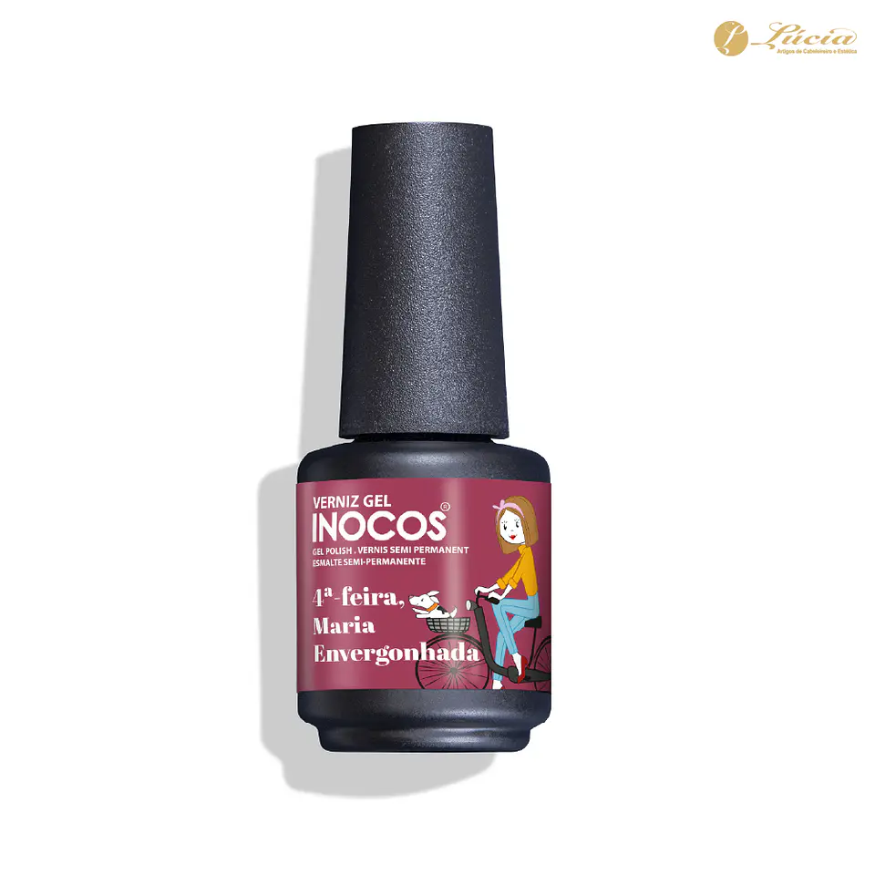 Inocos Verniz Gel - 4ªfeira, Maria Envergonhada 1