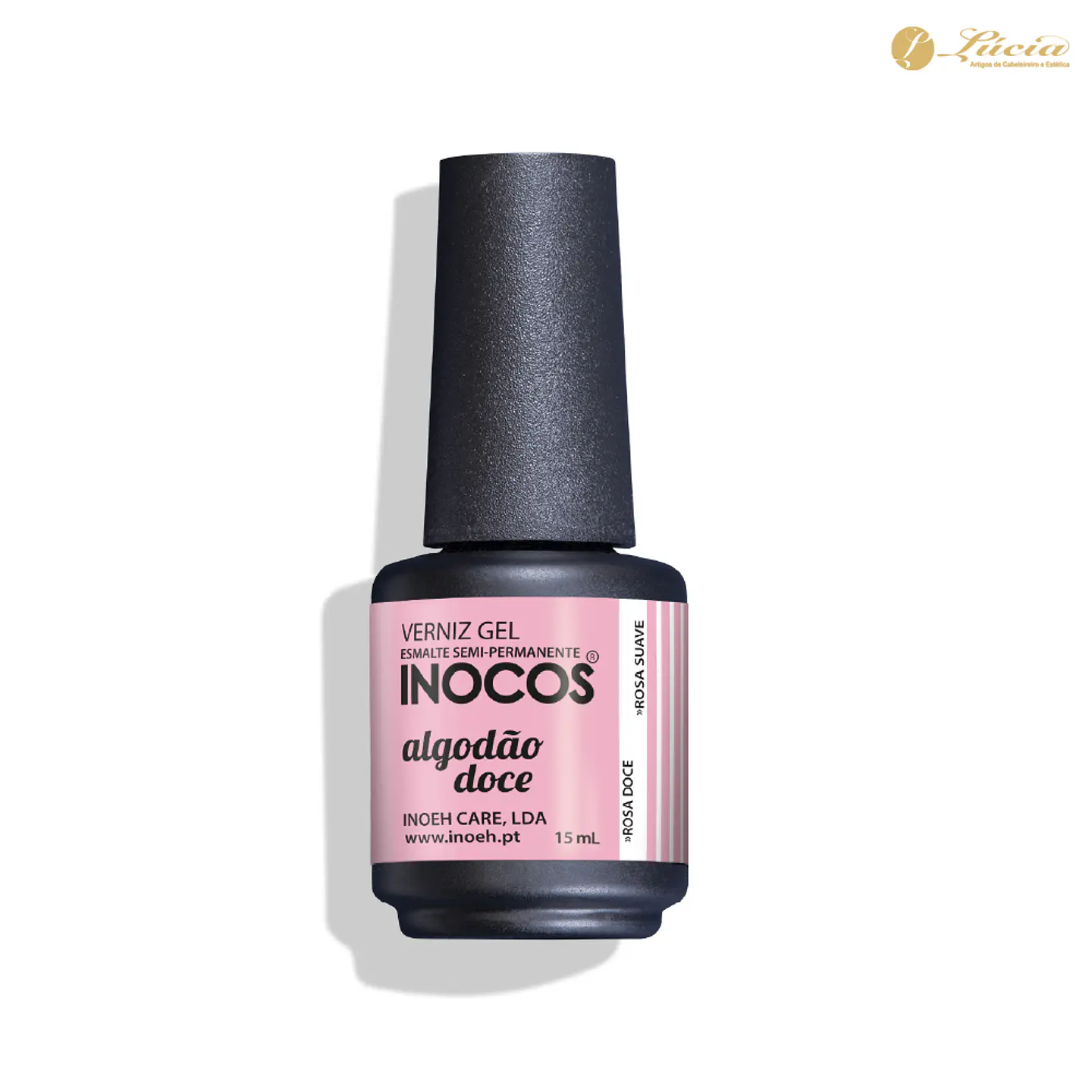 Inocos Verniz Gel - Algodão doce 1