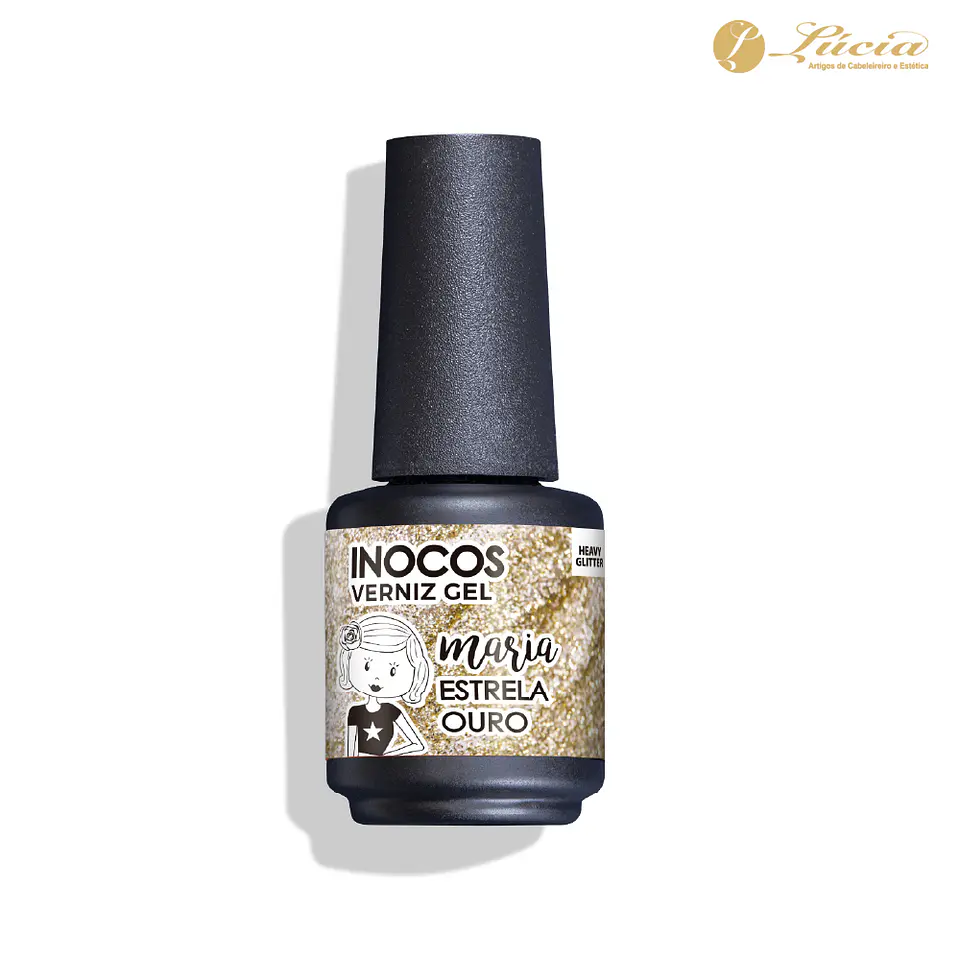 Inocos Verniz Gel - Maria Estrela Ouro 1