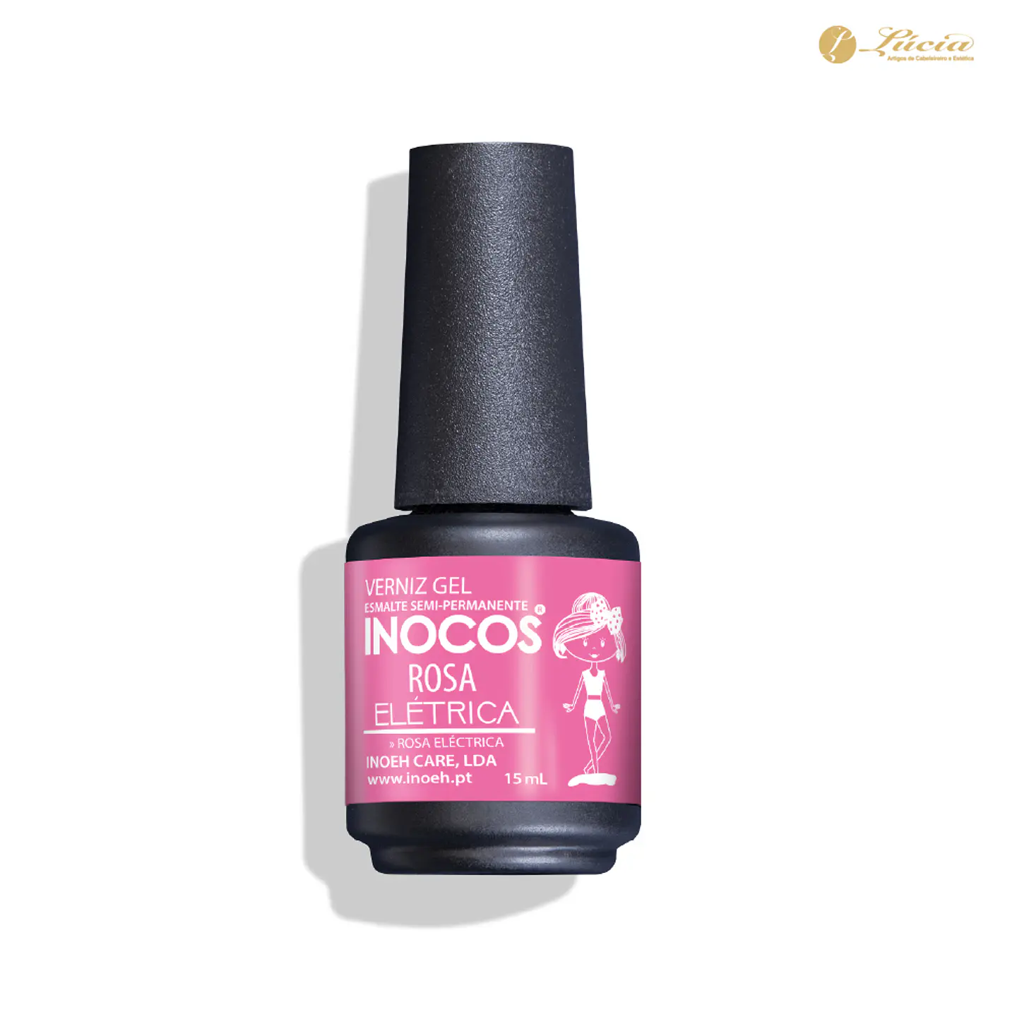 Inocos Verniz Gel - Rosa Elétrica 1