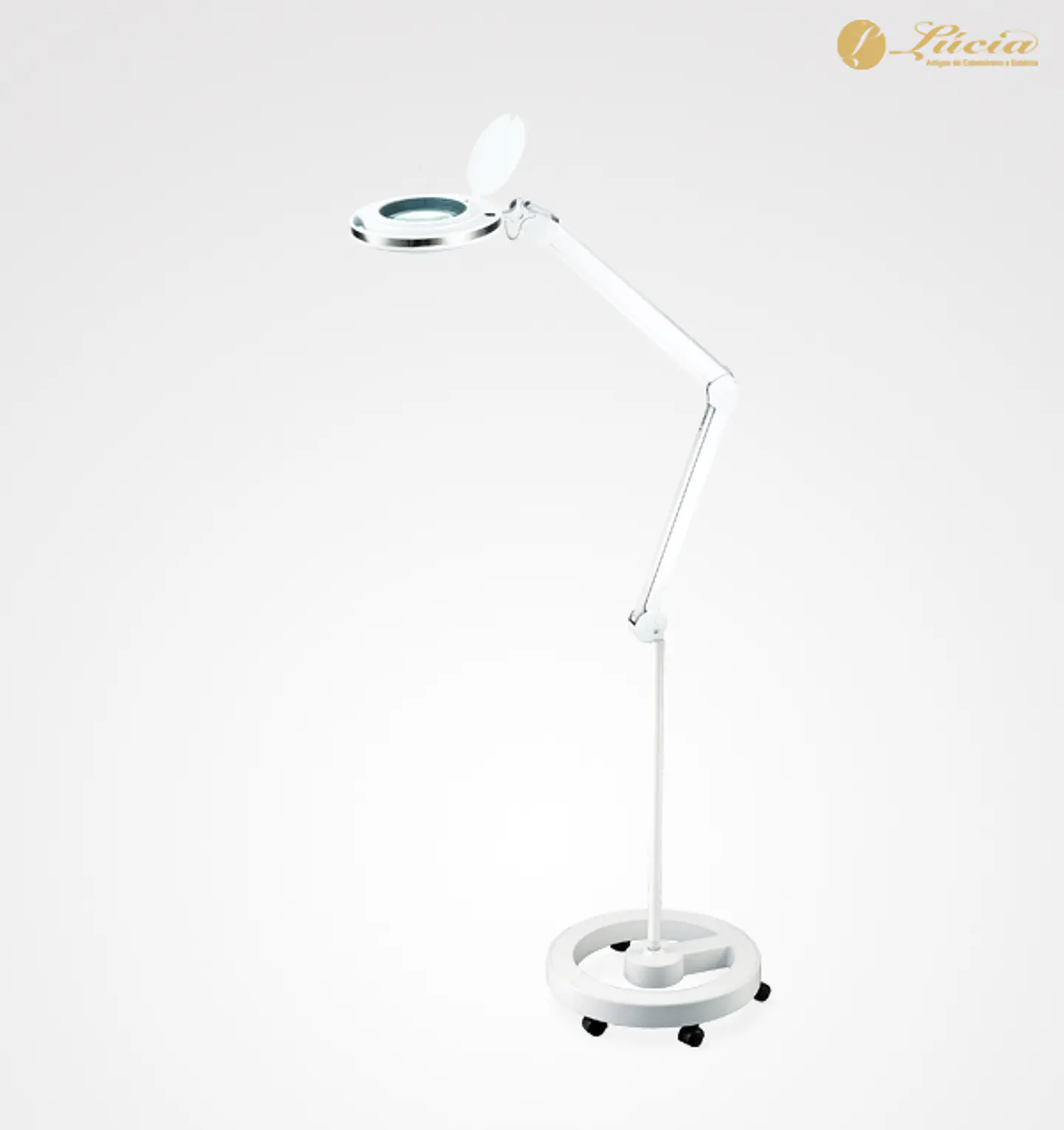 Lupa LED 5 Dioptrias com base circular 1