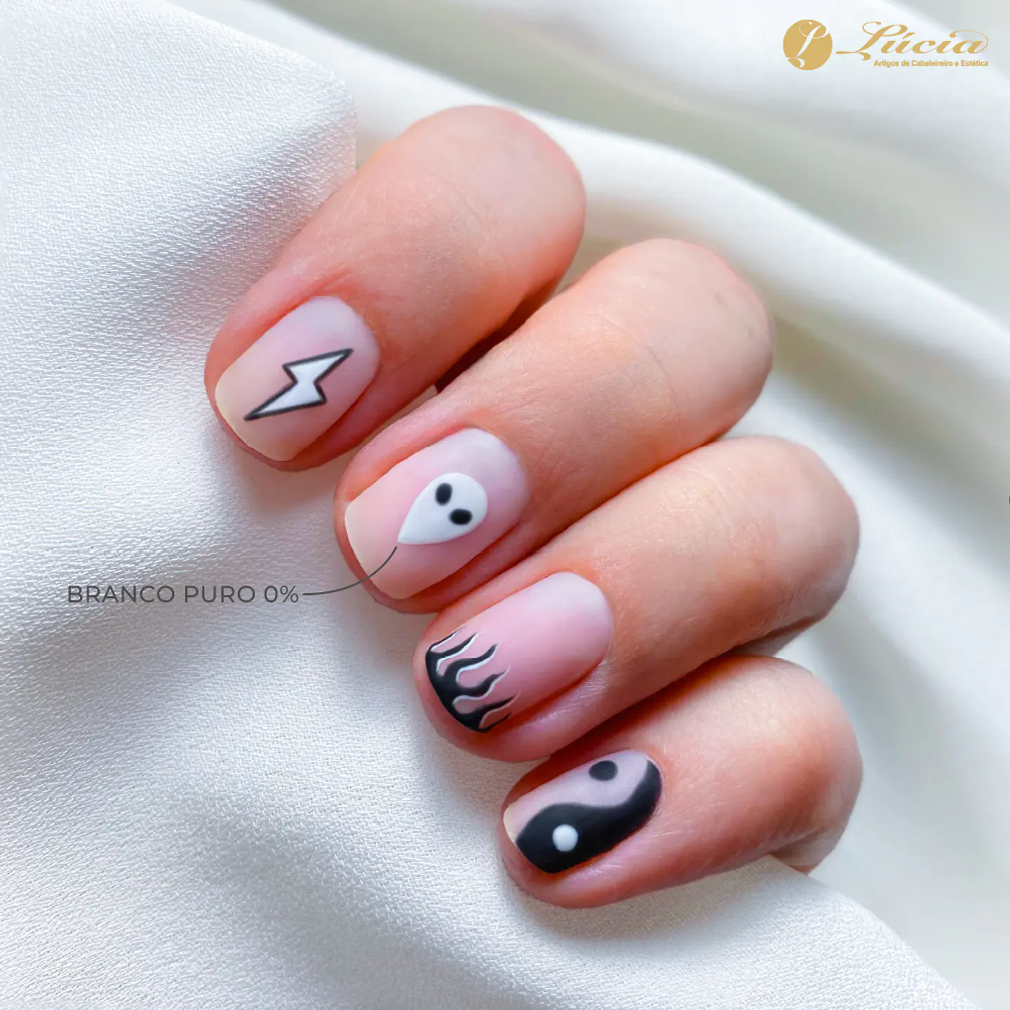 Inocos Verniz Gel - Branco Puro 2