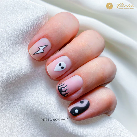 Inocos Verniz Gel - Preto