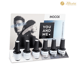 Coleção 6 cores verniz gel Inocos - You&Me