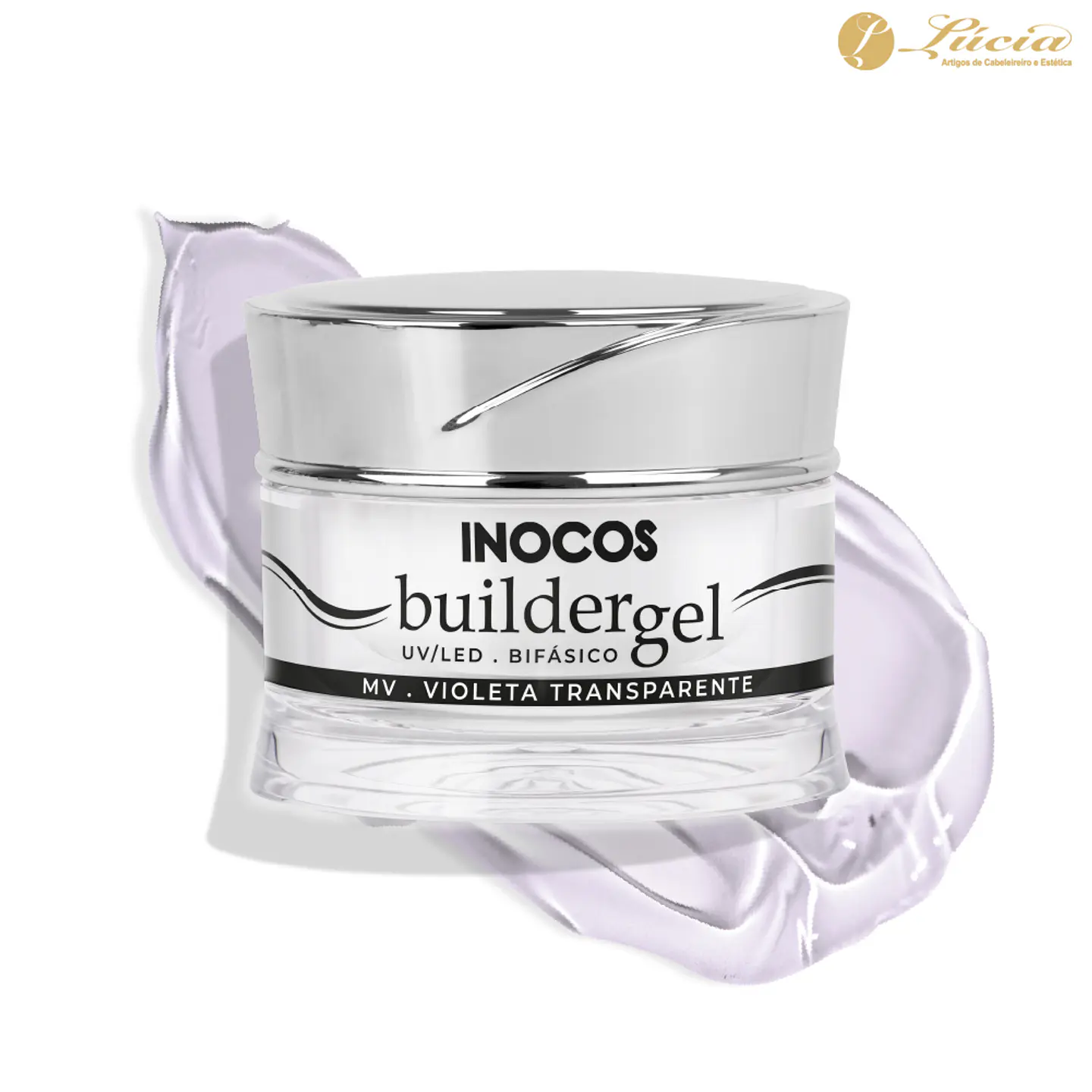 Builder gel Inocos Violeta Transparente 50gr 1