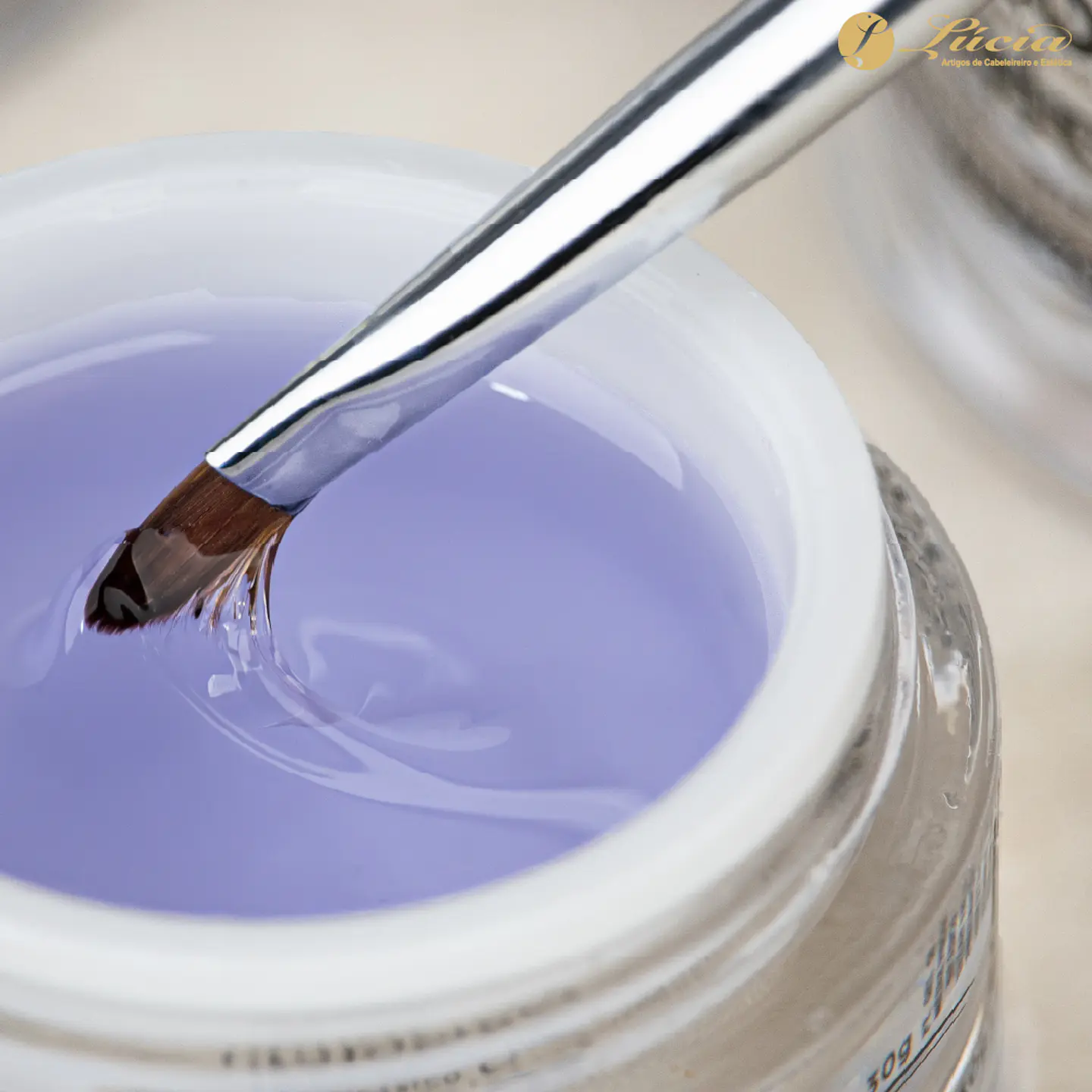Builder gel Inocos Violeta Transparente 50gr 2