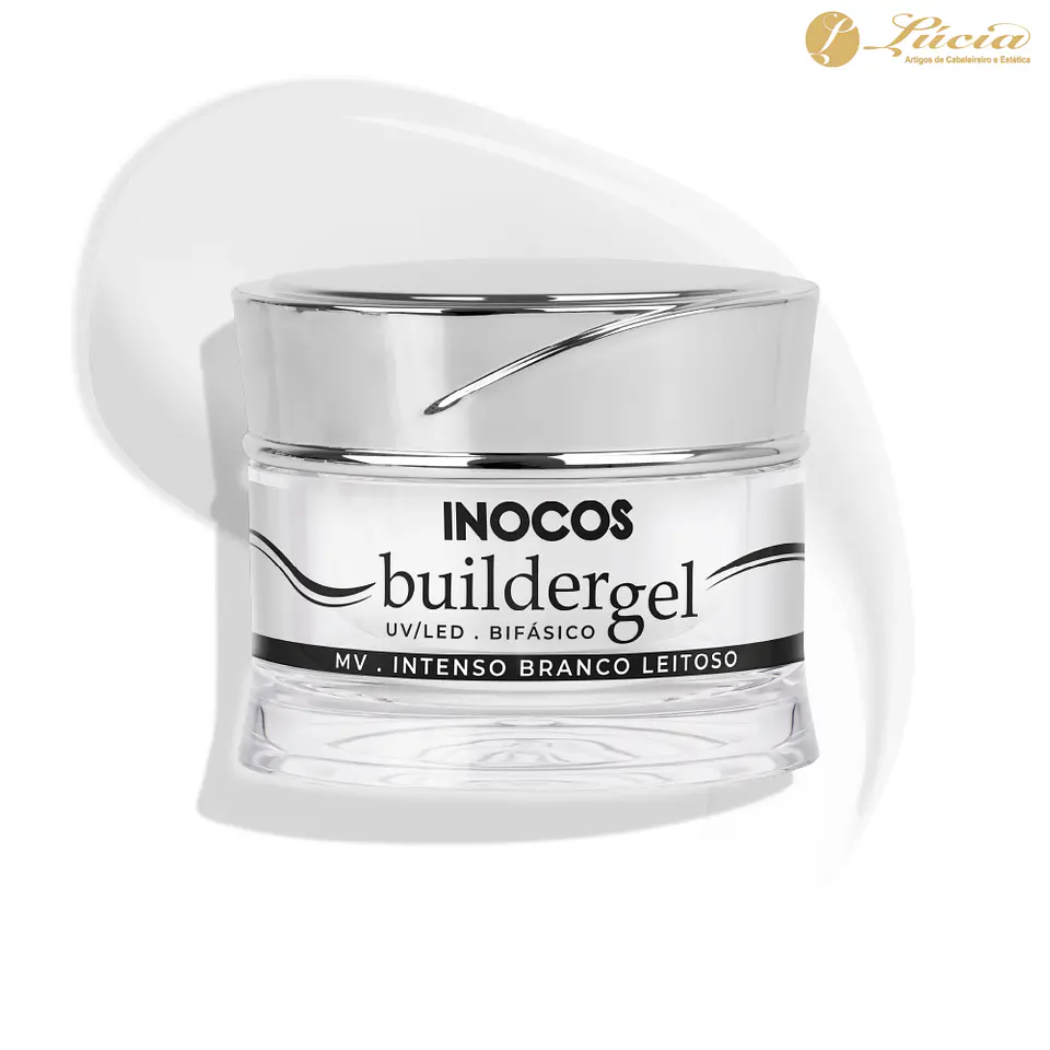 Builder gel Inocos Branco Leitoso Intenso 50gr 1