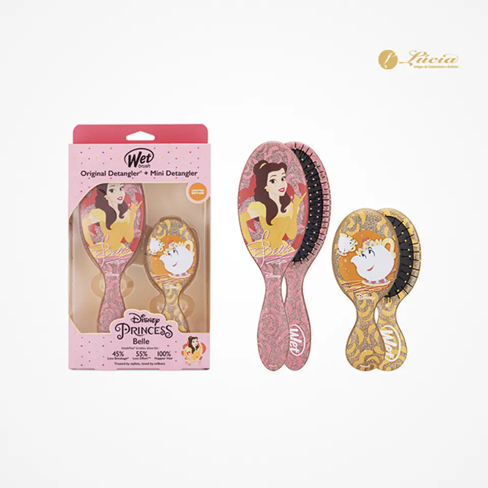 Wet Brush-Pro - Kit Escovas Disney Bella 1