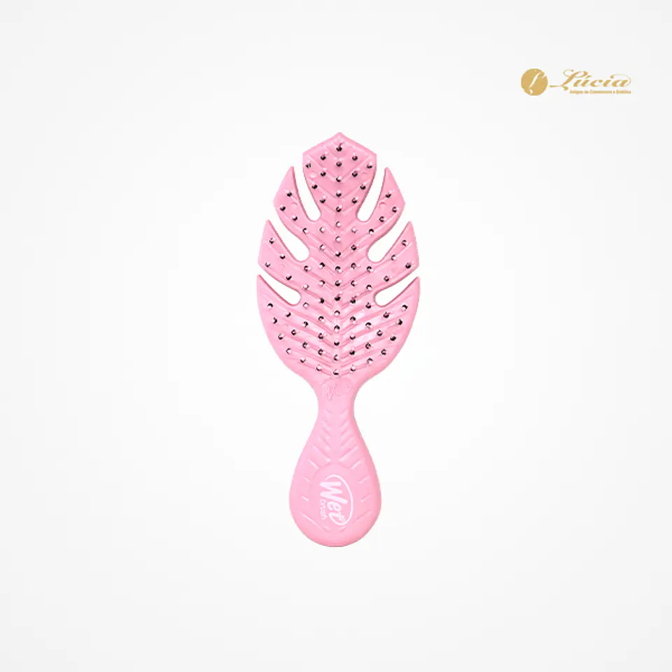 Wet Brush-Pro - Escova Mini Go Green Rosa 1