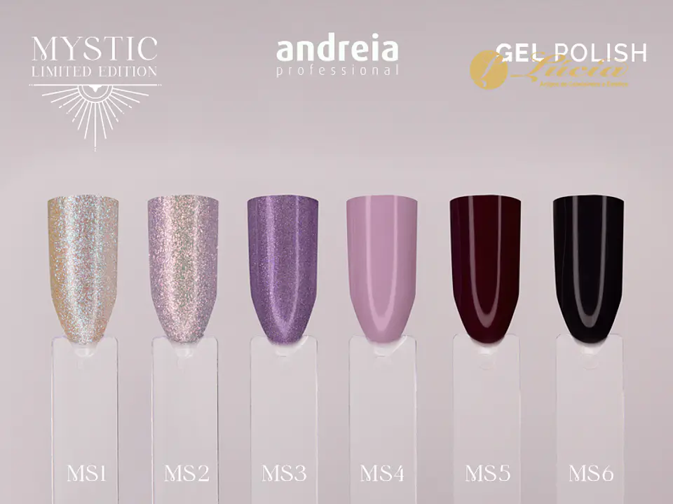 Coleção Mystic - 6 cores verniz gel 2