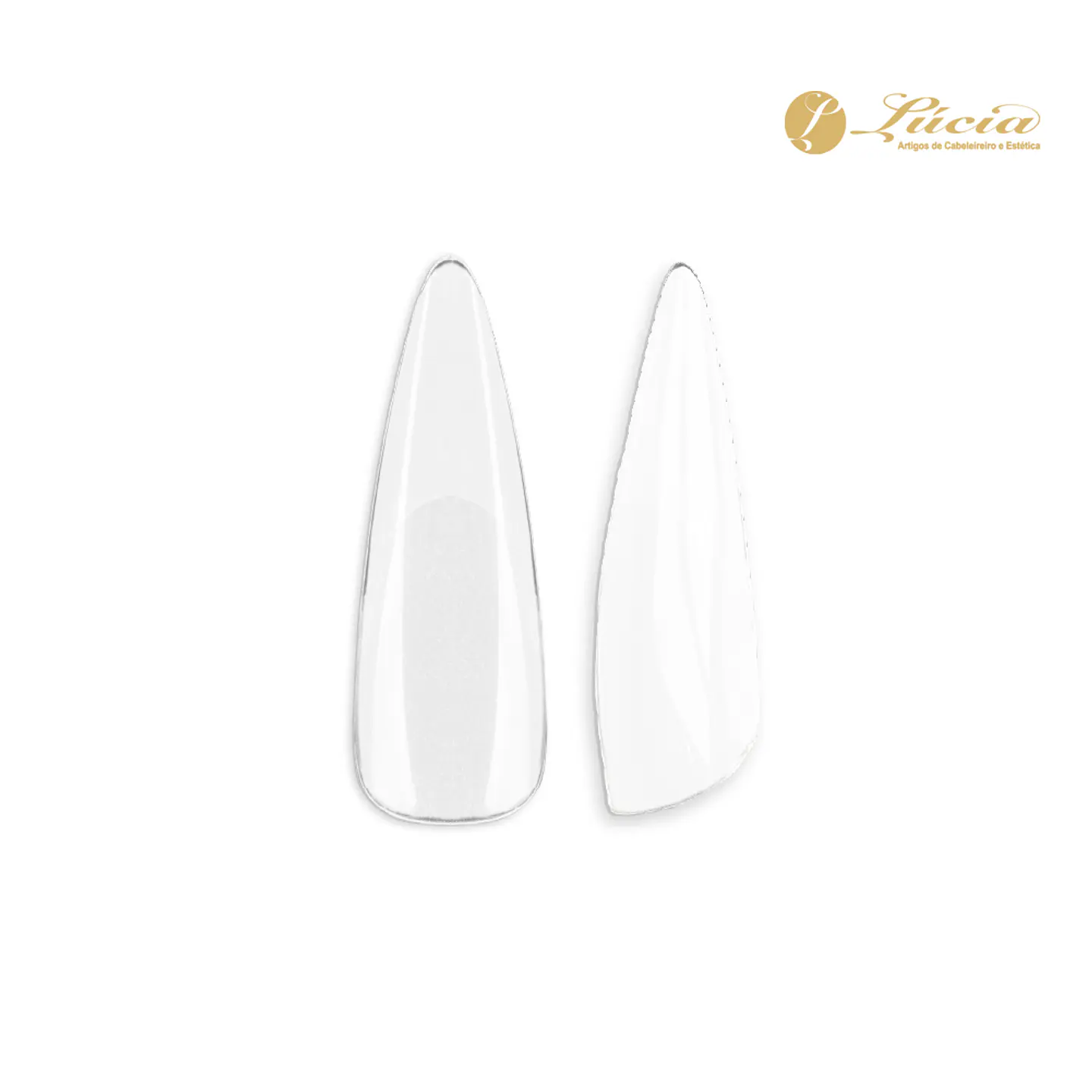 Inocos Soft Gel Tips Long Stiletto (500) 2