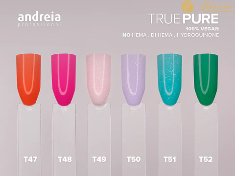 True Pure - Coleção 6 Novos Tons Verniz Gel