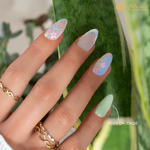 Inocos Verniz Gel - Flor da Idade