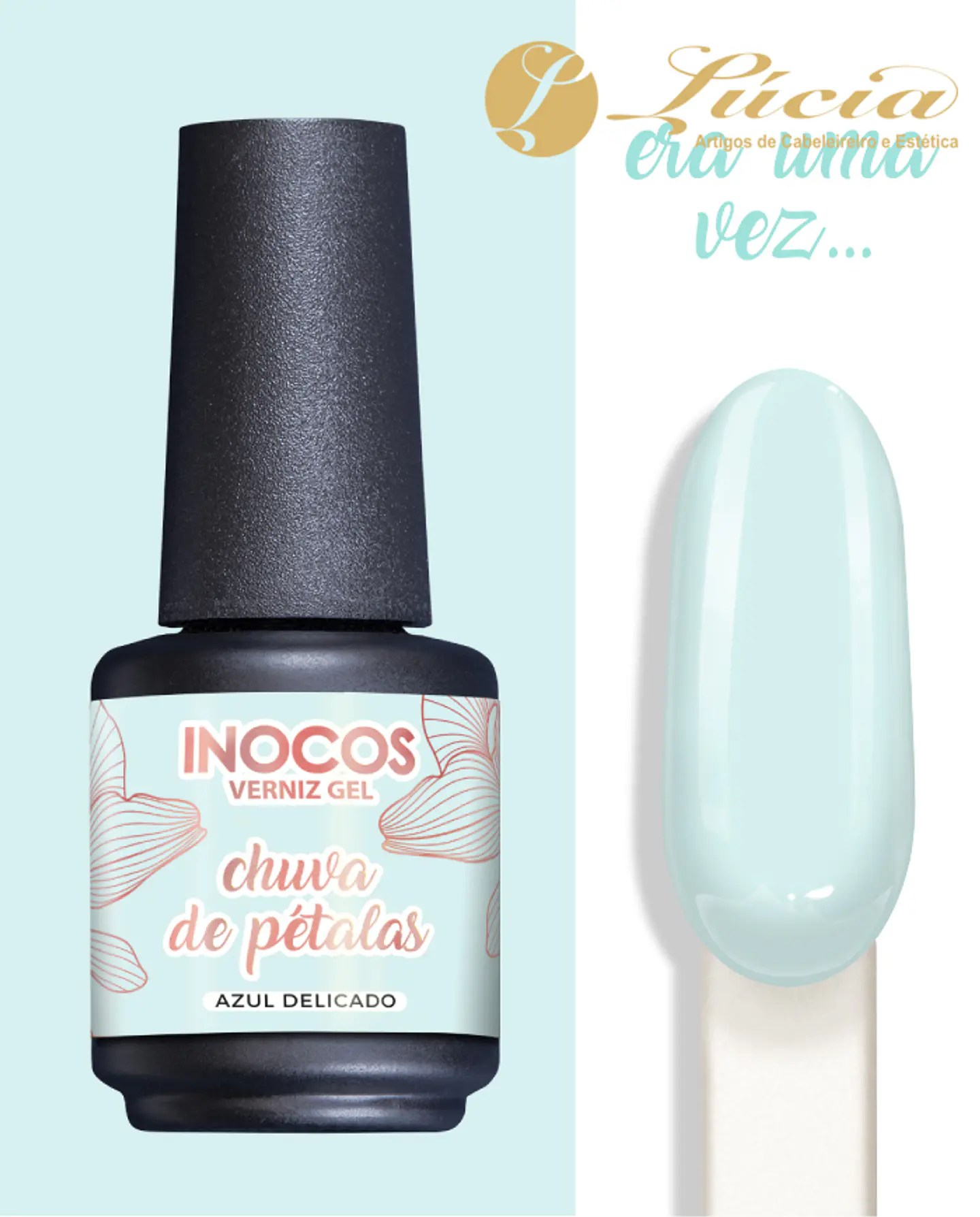 Inocos Verniz Gel - Chuva de pétalas 1