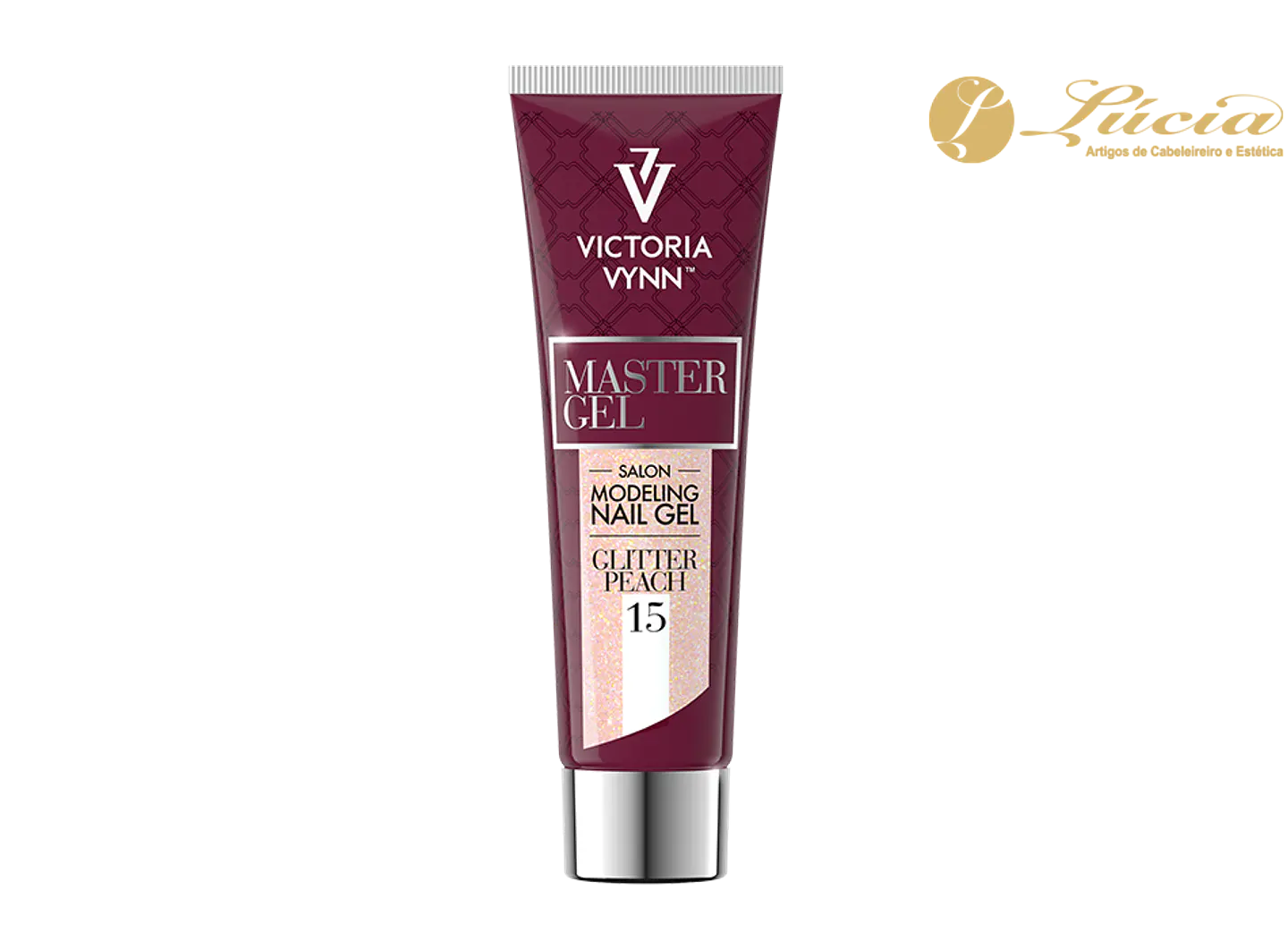 Victoria Vynn Master Gel 15 Glitter Peach 60ml 1