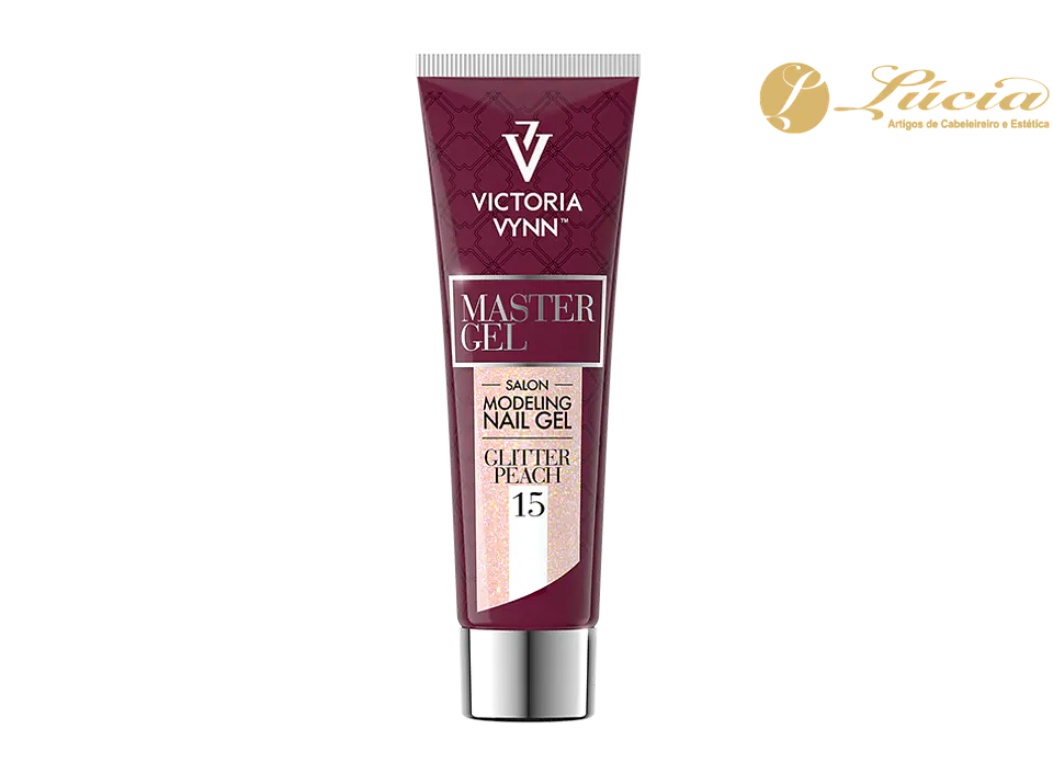 Victoria Vynn Master Gel 15 Glitter Peach 60ml 1