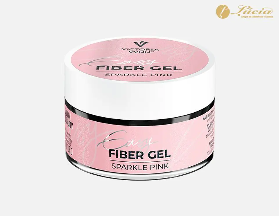 Victoria Vynn - Easy Fiber Gel Sparkle Pink 15gr 1
