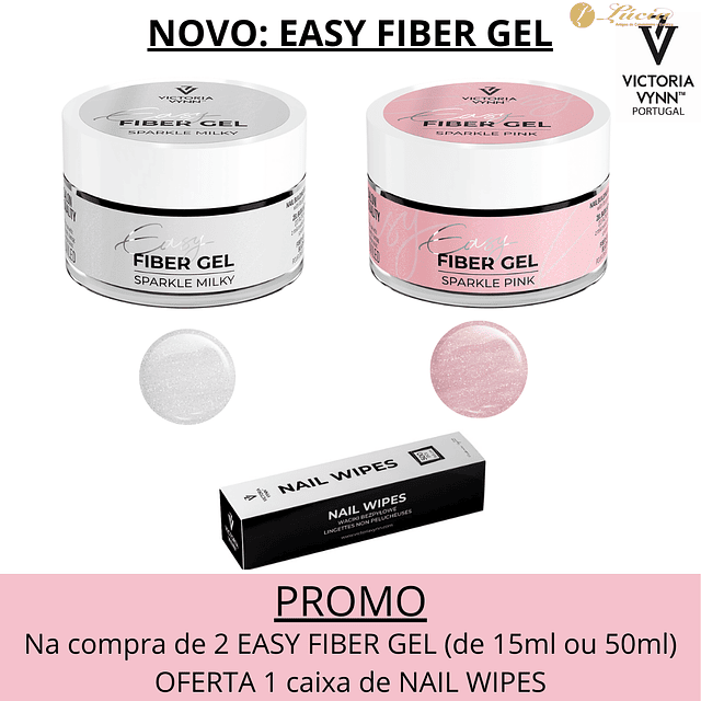 PROMO Easy Fiber Gel 2x15gr