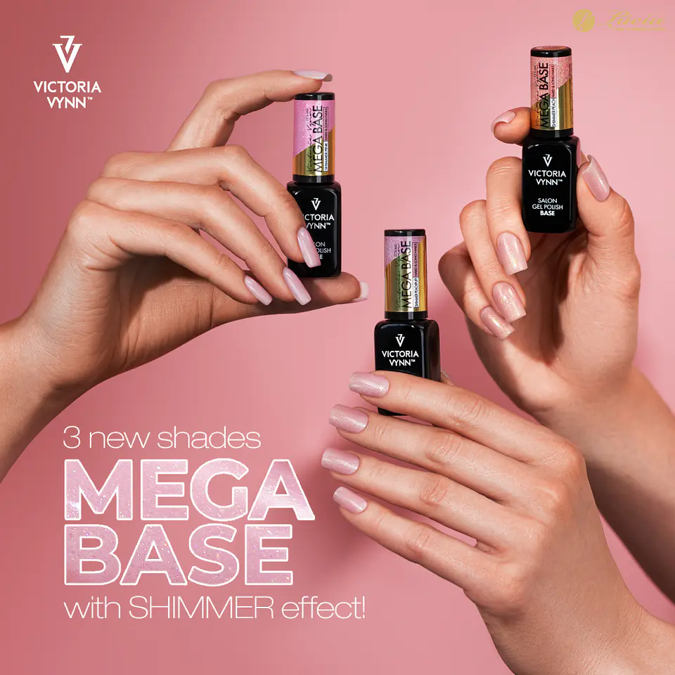 Victoria Vynn 3 Mega Base Shimmer Effect + 1 Tape bond 8ml OFERTA 8