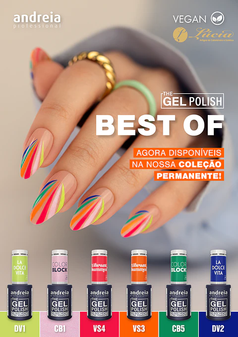 Coleção 6 cores Best Of Andreia Professional