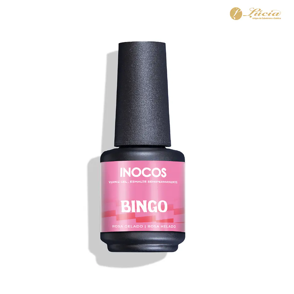 Coleção Inocos - Acertar em Cheio! 6 cores verniz gel 9