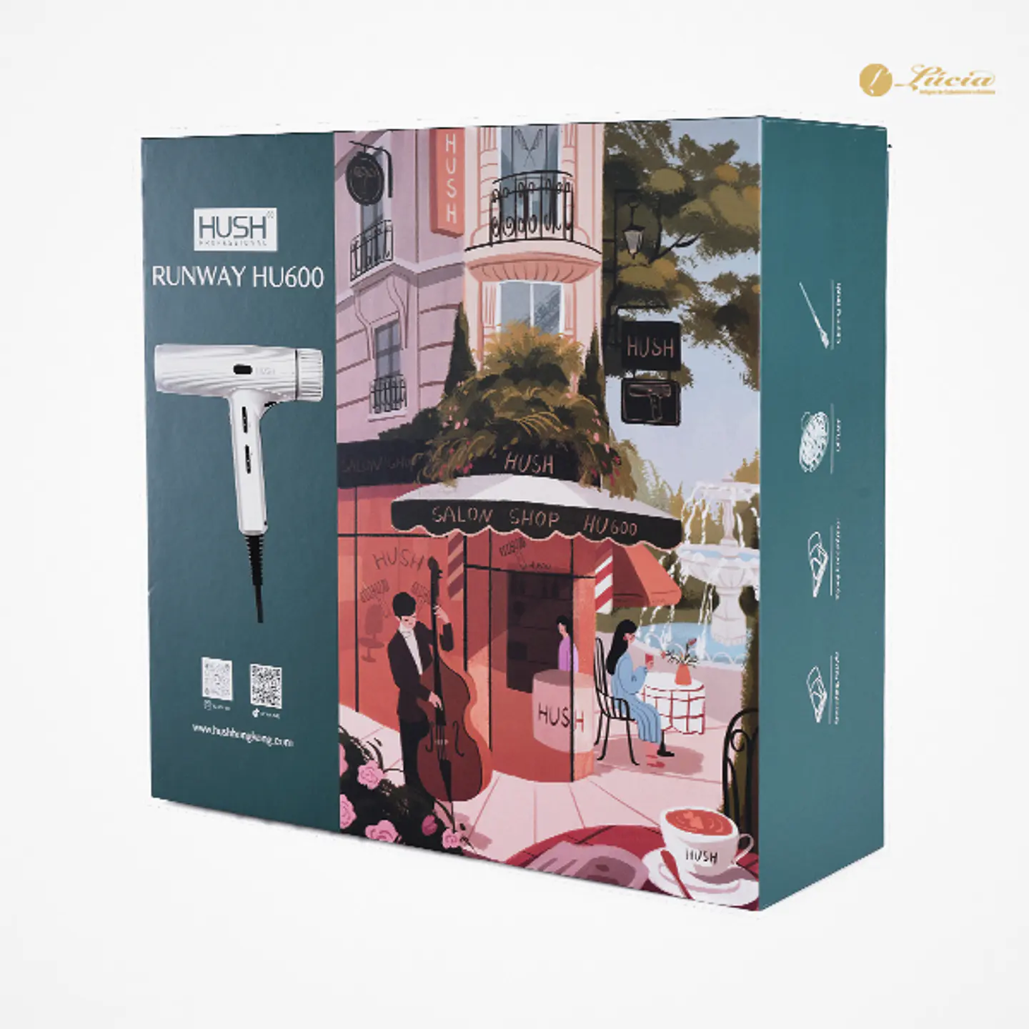 Secador Profissional Hush  3